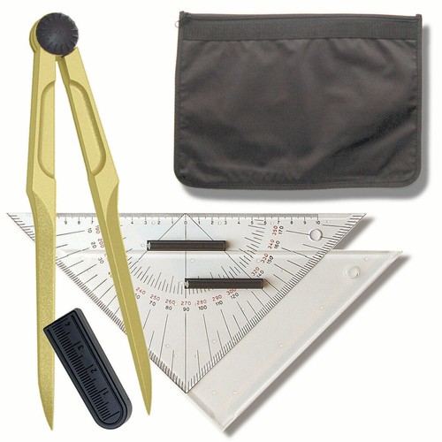 Navigationsset mit zirkel - navigationsset,