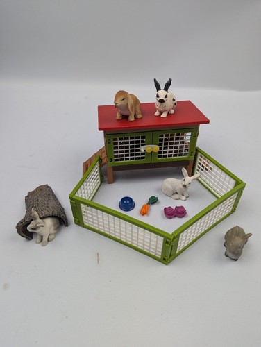 Schleich 42420 kaninchenstall - schleich,