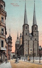 860446) AK Marienkirche Halle