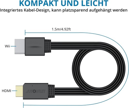 Wii hdmi adapter konverter - hdmi,