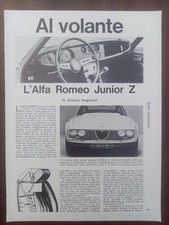Alfa Romeo Junior Z Zagato, Bericht, 1970