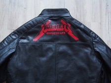 VINTAGE AVEAL LEDERJACKE GR. M 00ER JAHRE KULT SKATER EMO METAL PUNK Y2K RARE