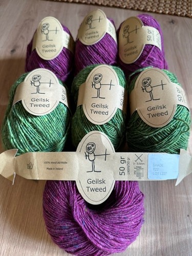 Wolle tweed garn von geilsk - wolle,