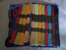 13x Stickgarn Kreuzstichgarn