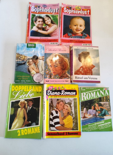 Konvolut romanhefte diverse - konvolut,
