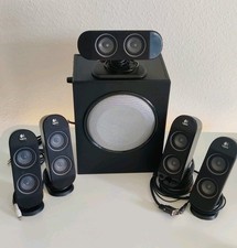 Logitech X530 5.1-SURROUND-LAUTSPRECHER-SYSTEM, Aktiv Subwoofer, PC/TV/Musik
