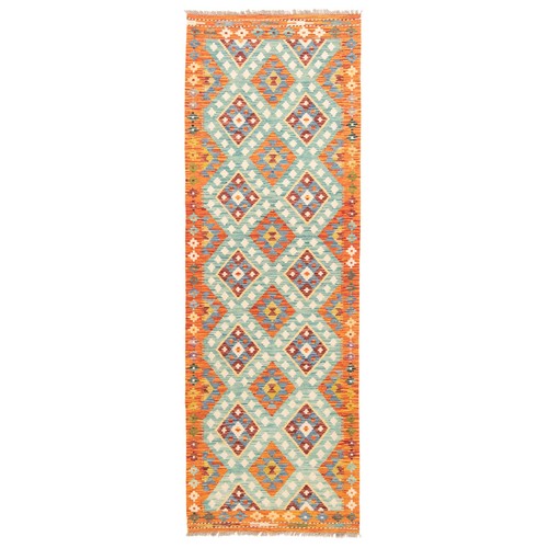 Kelim afghan 244x82 - kelim,