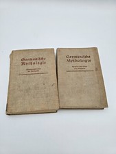 2x Germanische Mythologie - Religion und Leben der Germanen 1934