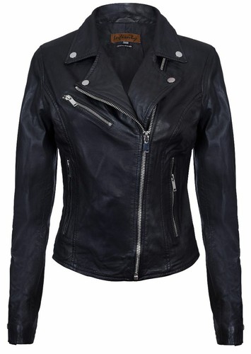 Damen lederjacke klassischer - damen,