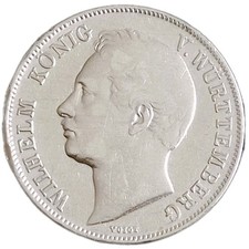 Württemberg 1 Gulden 1841
