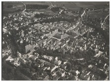 ZZ-1216/ Reichenbach Dzierżoniów Schlesien  Foto Luftbild 18 x 13 cm  ca.1938