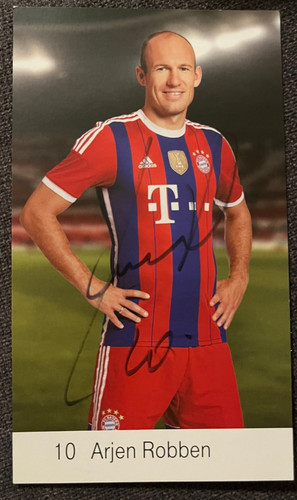 Original autogramm arjen - original,