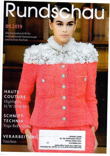 Zeitschrift mit schnittmuster - mit,