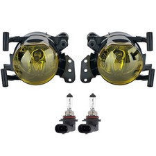 Klarglas Nebelscheinwerfer Set Gelb für 3er BMW E46 Coupe Cabrio 03-07