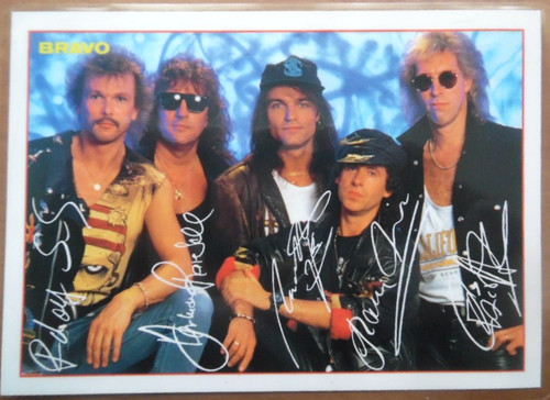 Scorpions laminiert bravo - scorpions,