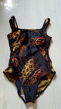 Badeanzug von Anita Care Cup A Größe 38 Leopardenmuster braun schwarz