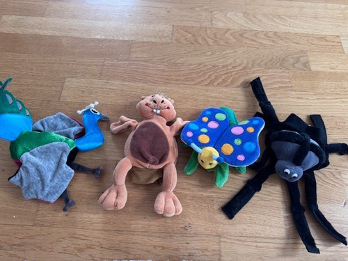 Fingerpuppen von butlers - fingerpuppen,