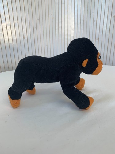 Stofftier affe gorilla - stofftier, schwarz