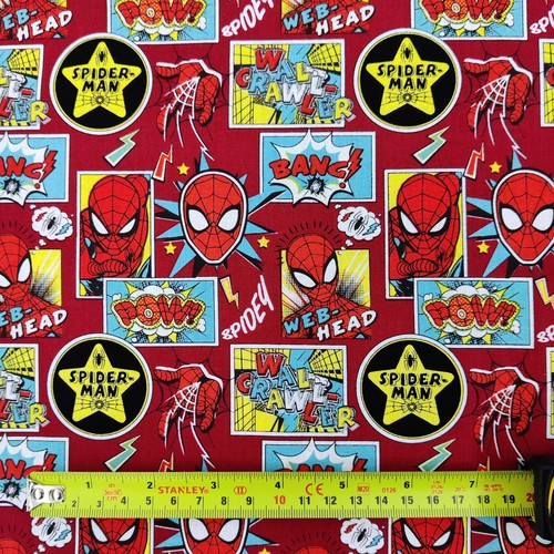 Spider man comic - spider-man, baumwollstoff