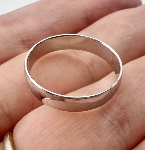 Vintage 18ct wedding band - 18ct, ring