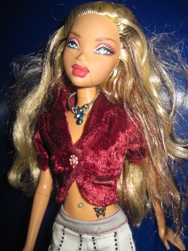 Barbie scene street - scene,