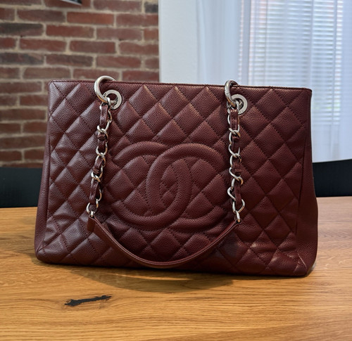 Original chanel gst shopper - original,
