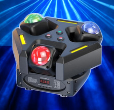 Moving Head LED 150W Partylicht, Discolicht RGBW, für DJ, Bar, Club, Hochzeit