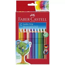 FABER CASTELL Farbstift JUMBO GRIP 12er Etui 110912