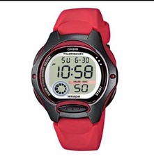 Casio LW-200-4A Damen Digitaluhr | 10 Jahre Batterie, 50M Wasserdicht, Pi