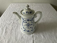 Winterling Schwarzenbach Kaffeekanne 24 cm Zwiebelmuster