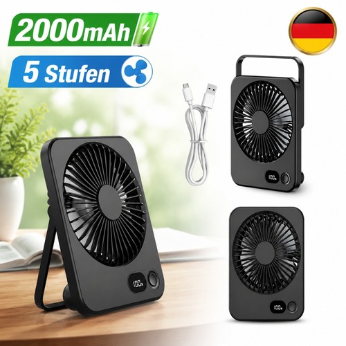 Akku kleiner tischventilator - akku,