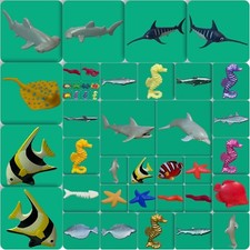 Playmobil® Tiere Tier Fisch Fische See Meer Ozean Aquarium Hai AUSWÄHLEN #P5