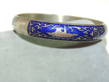 Blau Emaille Silber Thailand