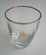  Baileys Bailey's On Ice Tumbler Glas mit Goldrand  Eichstrich 4 cl siehe Fotos