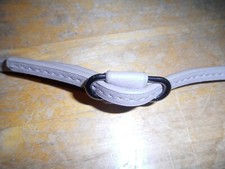 Damen Gürtel grau Breite ca. 0,7 cm Länge ca. 105 cm