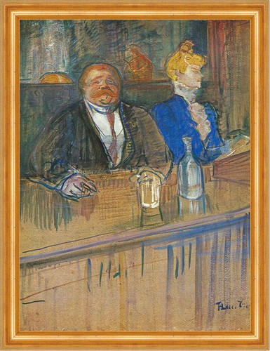 Die bar henri toulouse lautrec - die, toulouse-lautrec