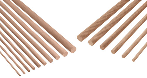 Rundstab set buche holzstab - rundstab,