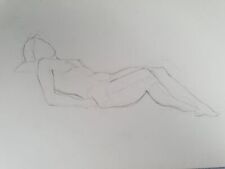 Alte originale Zeichnung