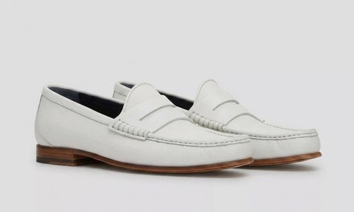 Handmade leather shoes slip - handmade,