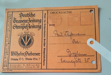 Rechnung Graveur Zeitung