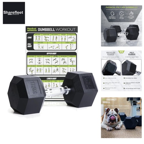 Hexagon dumbbells - hexagon,