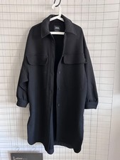 ZARA OVERSIZE WOLLMANTEL