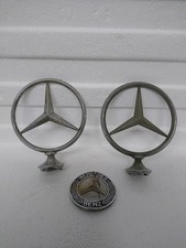 Konvolut Alte Mercedes Sterne Und Abzeichen Für Oldtimer