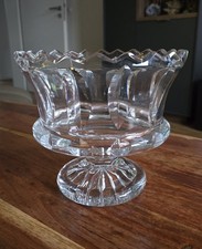 Buder Bleikristall Glas Schale