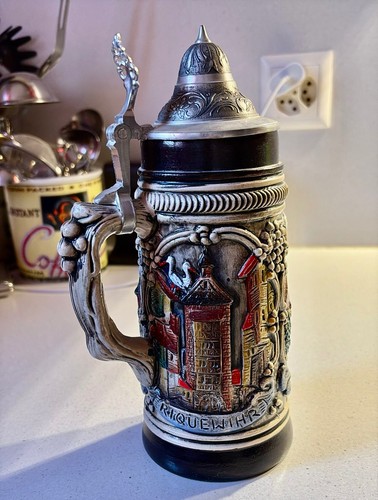 Vintage bier krug - bier-krug, /