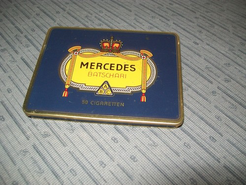 Blechschachtel mercedes - blechschachtel,