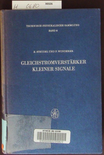 Gleichstromverstärker kleiner