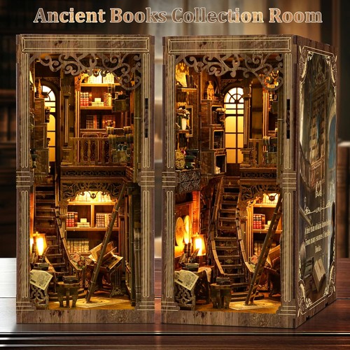 Diy book nook kit - kit, 3d