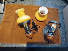 2 kleine Wandlampe Leuchte Lampe mit Glaskuppel für Partykeller