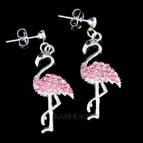 Pink flamingo vogel mit - pink,
